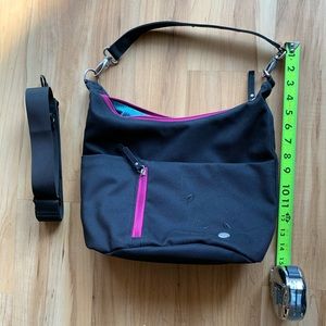 Haiku | Black zip closure bag
